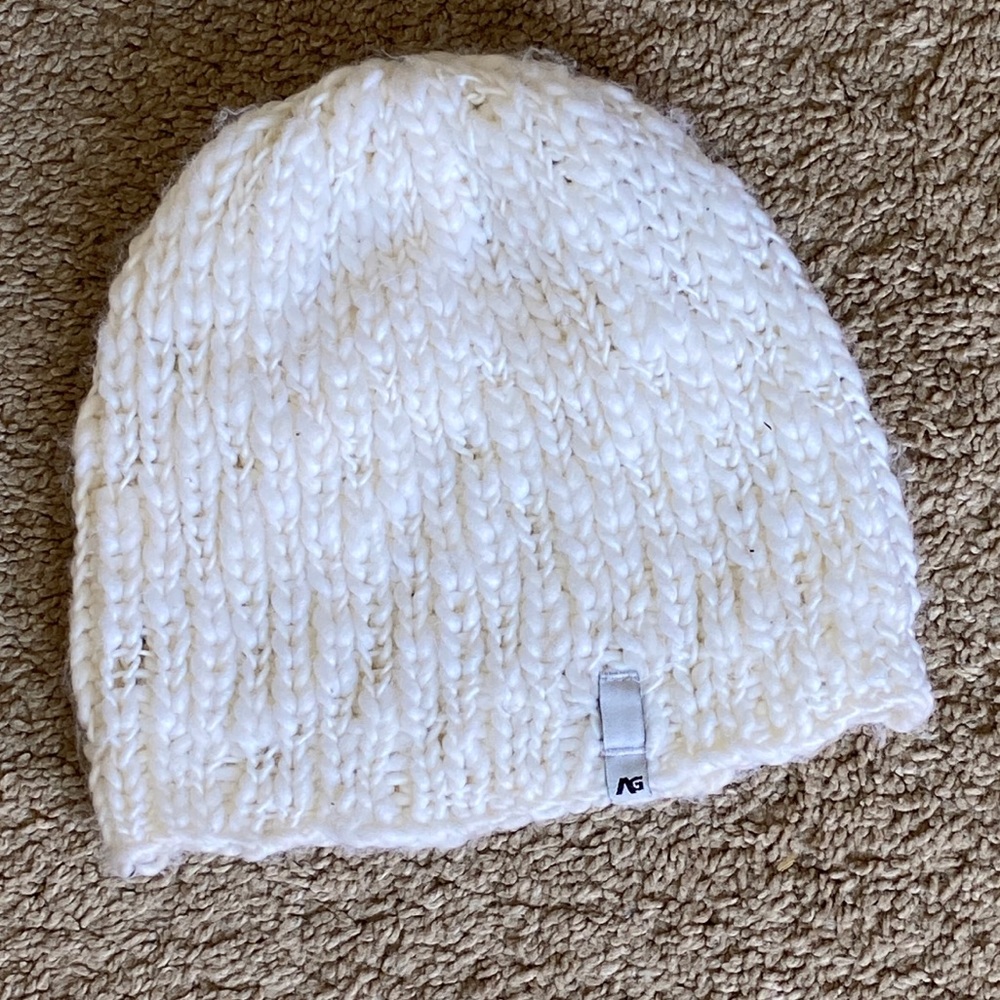 Cute White Analog Beanie! 💕